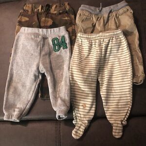 4 Pairs of Baby Boy Pants
